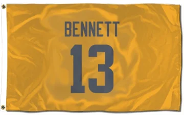 Stetson Bennett Los Angeles Rams  Flag (3 X 5) - Gold