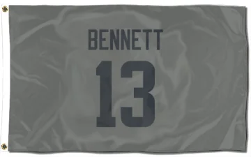 Stetson Bennett Los Angeles Rams  Flag (3 X 5) - Gray