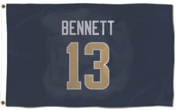 Stetson Bennett Los Angeles Rams  Flag (3 X 5) - Navy