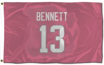 Stetson Bennett Los Angeles Rams  Flag (3 X 5) - Pink