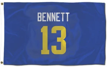 Stetson Bennett Los Angeles Rams  Flag (3 X 5) - Royal