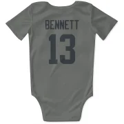 Stetson Bennett Los Angeles Rams  Infant & Newborn Bodysuit - Gray