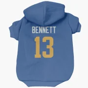 Stetson Bennett Los Angeles Rams   Royal  Dog & Cat Pet Hoodie - Gold