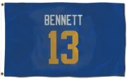 Stetson Bennett Los Angeles Rams   Royal  Flag (3 X 5) - Gold