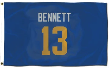 Stetson Bennett Los Angeles Rams   Royal  Flag (3 X 5) - Gold