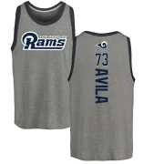 Steve Avila Men's Los Angeles Rams Backer Tank Top - Ash