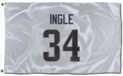 Tanner Ingle Los Angeles Rams  Flag (3 X 5) - White