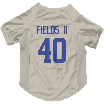 Tony Fields II Los Angeles Rams   Bone Dog & Cat Pet Jersey