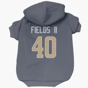 Tony Fields II Los Angeles Rams  Dog & Cat Pet Hoodie - Navy