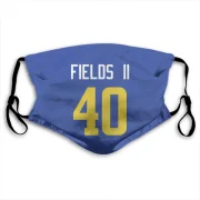 Tony Fields II Los Angeles Rams  Face Mask - Royal