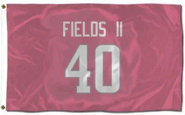 Tony Fields II Los Angeles Rams  Flag (3 X 5) - Pink