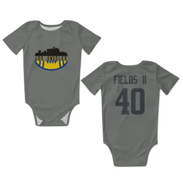 Tony Fields II Los Angeles Rams  Infant & Newborn Bodysuit - Gray