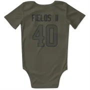 Tony Fields II Los Angeles Rams  Infant & Newborn Bodysuit - Olive