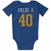 Tony Fields II Los Angeles Rams   Royal  Infant & Newborn Bodysuit - Gold