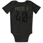 Tony Fields II Los Angeles Rams  Service Infant & Newborn Bodysuit - Black