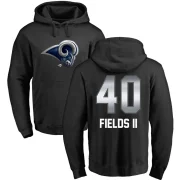 Tony Fields II Men's Los Angeles Rams Midnight Mascot Pullover Hoodie Black