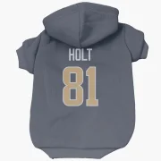 Torry Holt Los Angeles Rams  Dog & Cat Pet Hoodie - Navy