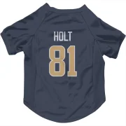 Torry Holt Los Angeles Rams  Dog & Cat Pet Jersey - Navy