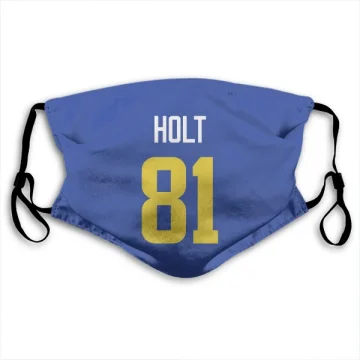 Torry Holt Los Angeles Rams  Face Mask - Royal