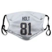 Torry Holt Los Angeles Rams  Face Mask - White