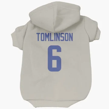 Tre Tomlinson Los Angeles Rams   Bone Dog & Cat Pet Hoodie