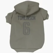 Tre Tomlinson Los Angeles Rams  Dog & Cat Pet Hoodie - Olive