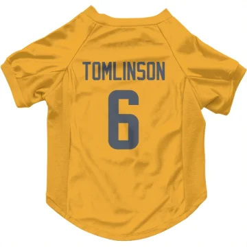 Tre Tomlinson Los Angeles Rams  Dog & Cat Pet Jersey - Gold