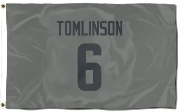 Tre Tomlinson Los Angeles Rams  Flag (3 X 5) - Gray