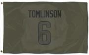 Tre Tomlinson Los Angeles Rams  Flag (3 X 5) - Olive