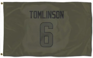 Tre Tomlinson Los Angeles Rams  Flag (3 X 5) - Olive