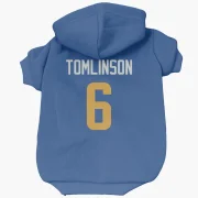 Tre Tomlinson Los Angeles Rams   Royal  Dog & Cat Pet Hoodie - Gold