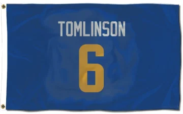 Tre Tomlinson Los Angeles Rams   Royal  Flag (3 X 5) - Gold