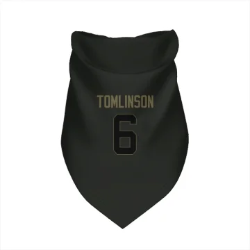 Tre Tomlinson Los Angeles Rams  Service Dog & Cat Pet Bandana - Black