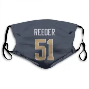 Troy Reeder Los Angeles Rams  Face Mask - Navy