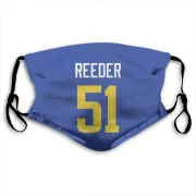 Troy Reeder Los Angeles Rams  Face Mask - Royal