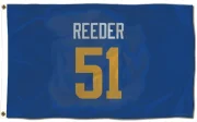 Troy Reeder Los Angeles Rams   Royal  Flag (3 X 5) - Gold