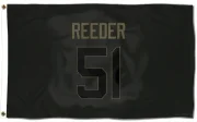 Troy Reeder Los Angeles Rams  Service Flag (3 X 5) - Black