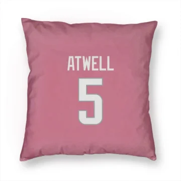 Tutu Atwell Los Angeles Rams  Pillow Cover (18 X 18) - Pink