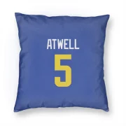 Tutu Atwell Los Angeles Rams  Pillow Cover (18 X 18) - Royal