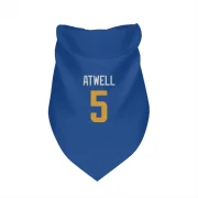 Tutu Atwell Los Angeles Rams   Royal  Dog & Cat Pet Bandana - Gold