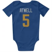 Tutu Atwell Los Angeles Rams   Royal  Infant & Newborn Bodysuit - Gold