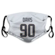 Tyler Davis Los Angeles Rams  Face Mask - White