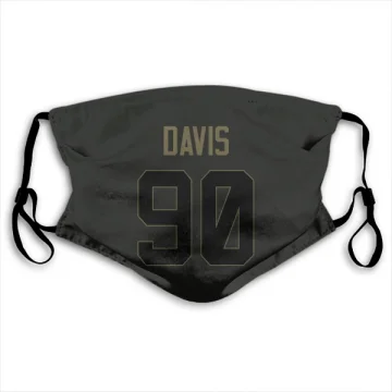 Tyler Davis Los Angeles Rams  Service Face Mask - Black