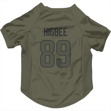 Tyler Higbee Los Angeles Rams  Dog & Cat Pet Jersey - Olive