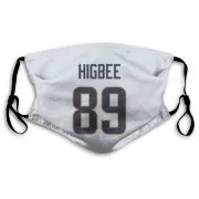 Tyler Higbee Los Angeles Rams  Face Mask - White