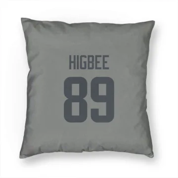 Tyler Higbee Los Angeles Rams  Pillow Cover (18 X 18) - Gray