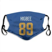 Tyler Higbee Los Angeles Rams Royal  Face Mask - Gold