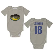 Tyler Johnson Los Angeles Rams   Bone Infant & Newborn Bodysuit