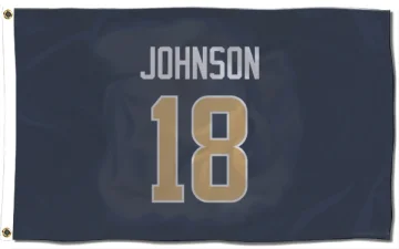 Tyler Johnson Los Angeles Rams  Flag (3 X 5) - Navy