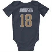 Tyler Johnson Los Angeles Rams  Infant & Newborn Bodysuit - Navy